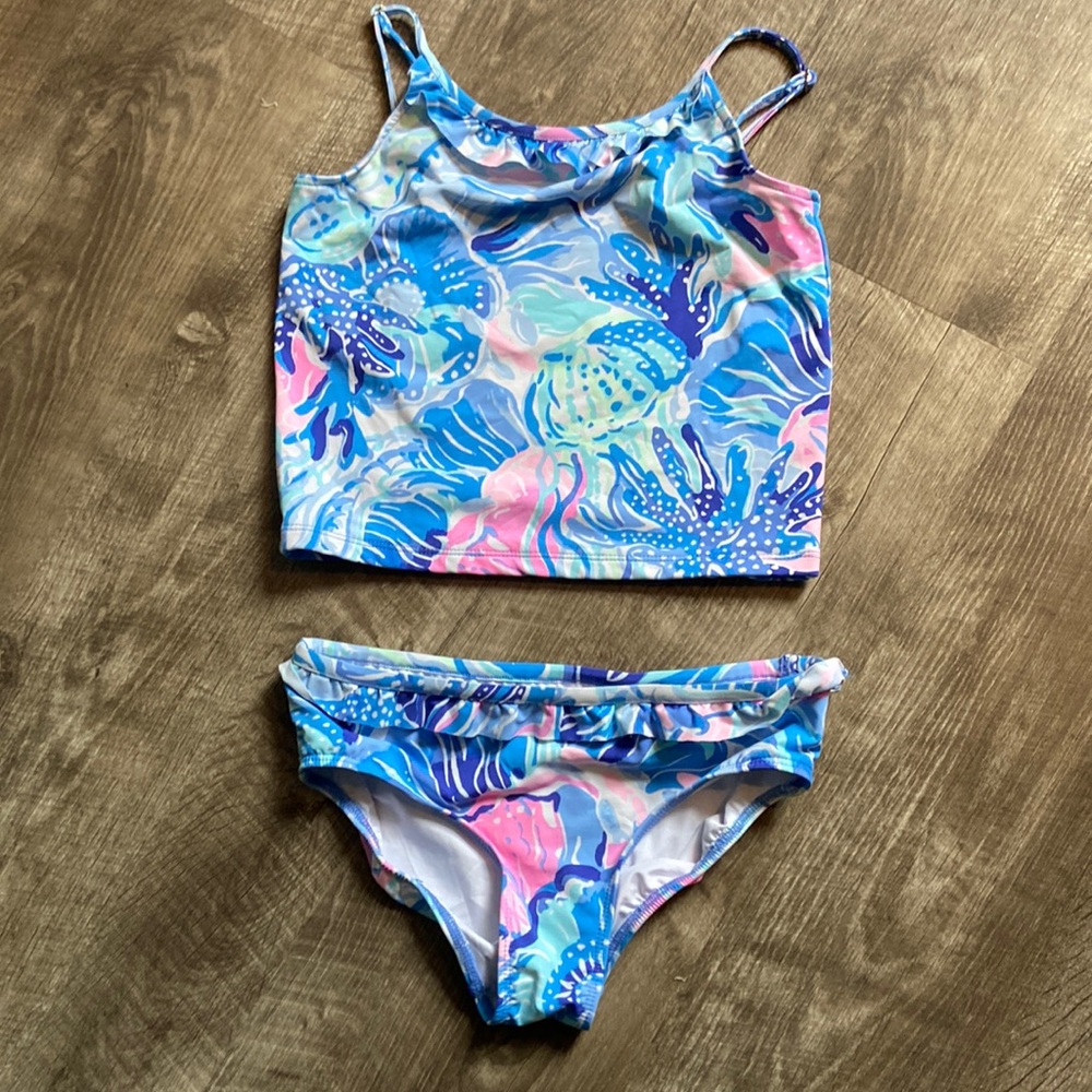 Lily girls tankini two-piece swimsuit